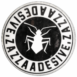 Zazza Adesive wanted street sticker