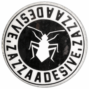Zazza Adesive wanted street sticker