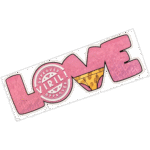 Viril wanted street sticker