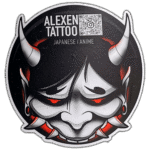 Alexen Tattoo wanted street sticker