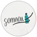 Somnou wanted street sticker