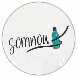 Somnou wanted street sticker