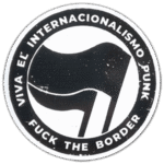 Antifa wanted street sticker
