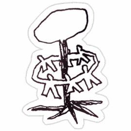 ŤAŽISKO street sticker