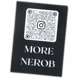 More Nerob wanted street sticker