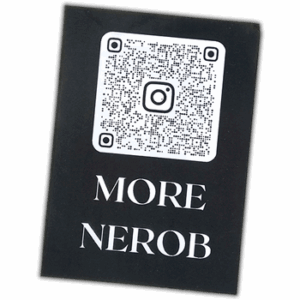 More Nerob wanted street sticker