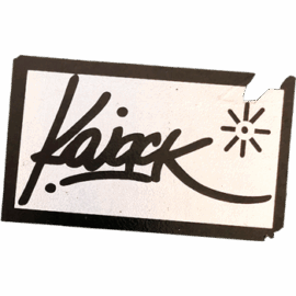 Kajack wanted street sticker