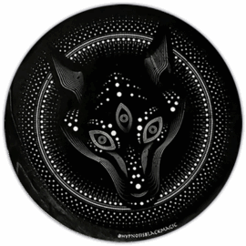 Hypnosis Black Magic wanted street sticker