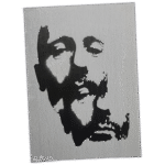 M-Flyko wanted street sticker