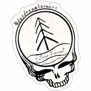 Day Dream Farmers wanted street sticker