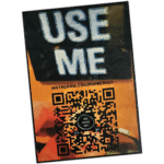 Pupa Caput wanted street sticker