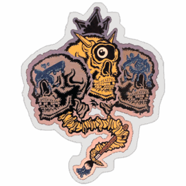Unknown wanted street sticker