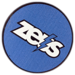 Zeus wanted street sticker