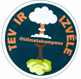 Klimatakampana wante street sticker