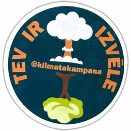 Klimatakampana wante street sticker