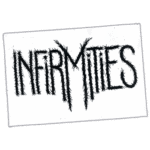 Infirmities wanted street sticker