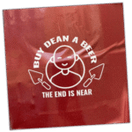 Buy Dean a Beer wanted street sticker