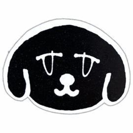 Dog wanted street sticker