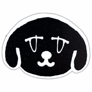 Dog wanted street sticker
