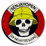 Senjahopen wanted street sticker