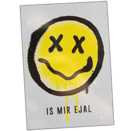 Is mir ejal wanted street sticker