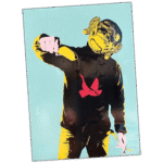 Unknown wanted street sticker