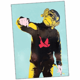 Unknown wanted street sticker