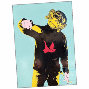 Unknown wanted street sticker