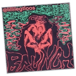 Lillilegtloos wanted street sticker
