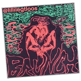 Lillilegtloos wanted street sticker