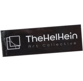 The Hel Hein wanted street sticker