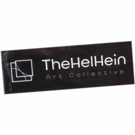 The Hel Hein wanted street sticker