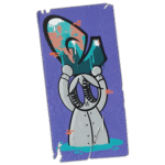 Unknown wanted street sticker