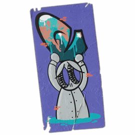 Unknown wanted street sticker