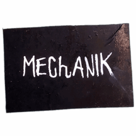 MEChANIK wanted street sticker