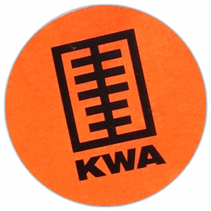 KWA wanted street sticker