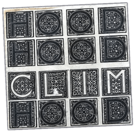 Clim Hood wanted street sticker