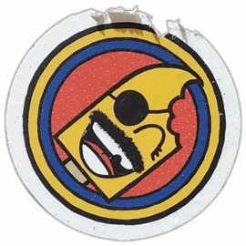 Unknown wanted street sticker
