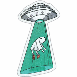 Art Carri wanted street sticker