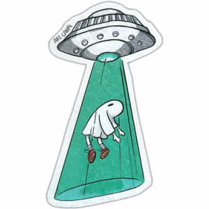 Art Carri wanted street sticker