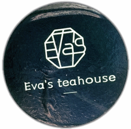 Eva's teahouse wanted street sticker