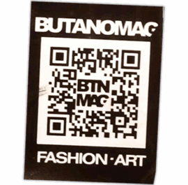 Butanomag wanted street sticker.