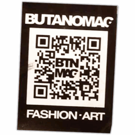 Butanomag wanted street sticker.