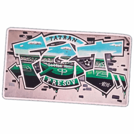 FCT wanted street sticker