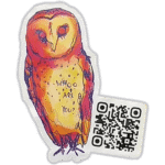 No Bodys Business Co wanted street sticker