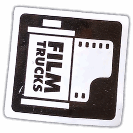 Film Trucks wanted street sticker