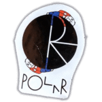 Polar wanted street sticker