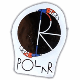 Polar wanted street sticker