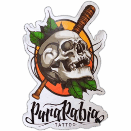 Pura Rabia Tattoo wanted street tattoo