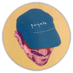 Qwynto wanted street sticker